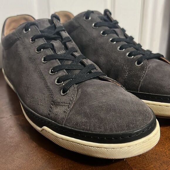 🔥🔥 ALLEN EDMONDS Porter Derby Sneaker Shoes Grey Size 10.5D PERFECT- #50993 - Picture 6 of 13